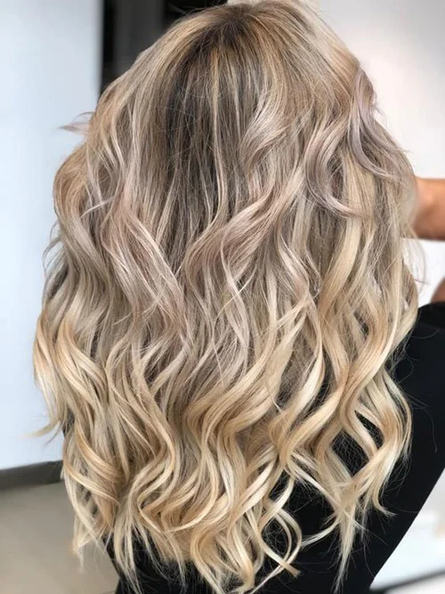 رنگ موی شنی ماسه ای | فرمول ترکیب و تصاویر انواع مدل های آن