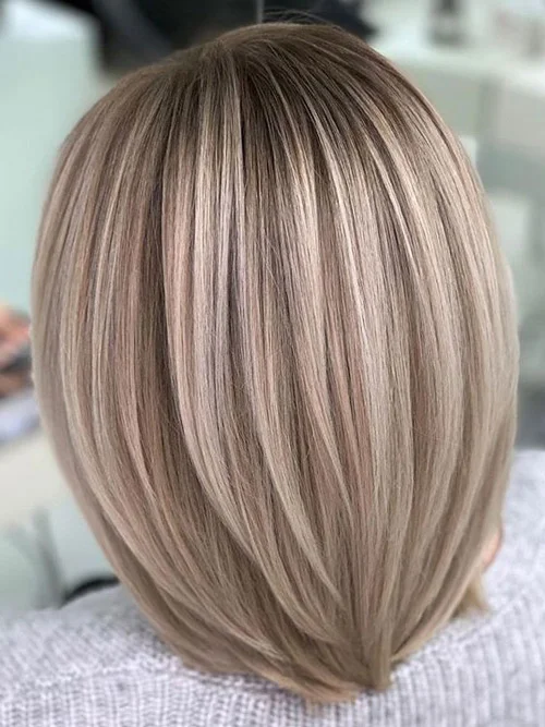 رنگ موی شنی ماسه ای | فرمول ترکیب و تصاویر انواع مدل های آن