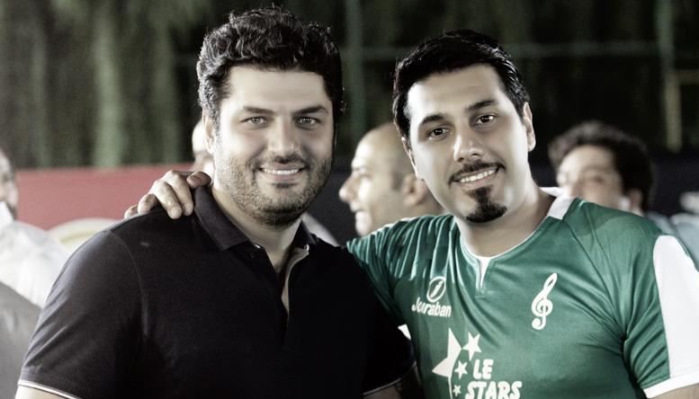 احسان خواجه‌امیری و سام درخشانی