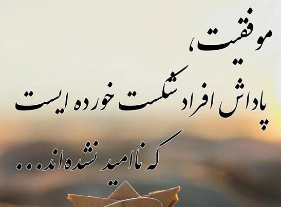 جملات انگیزشی برای موفقیت و پیشرفت؛ استوری و کپشن افزایش انگیزه جملات انگیزشی 40