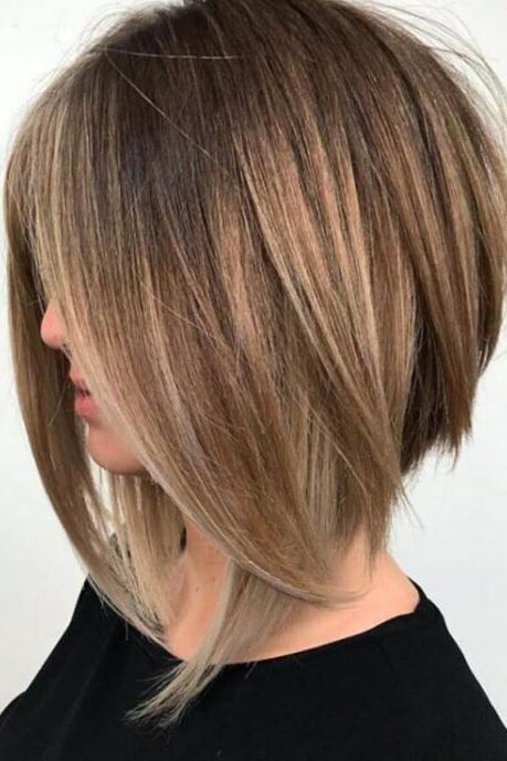 مدل موی باب مواج و لایه دار