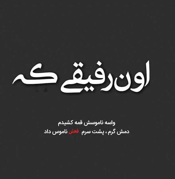 متن درباره نارفیق