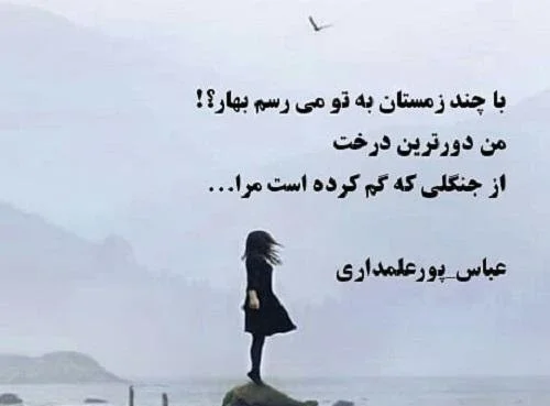 اشعار کوتاه و احساسی درباره زمستان