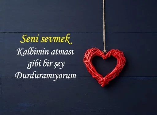 متن و جملات بسیار زیبای عاشقانه ترکی