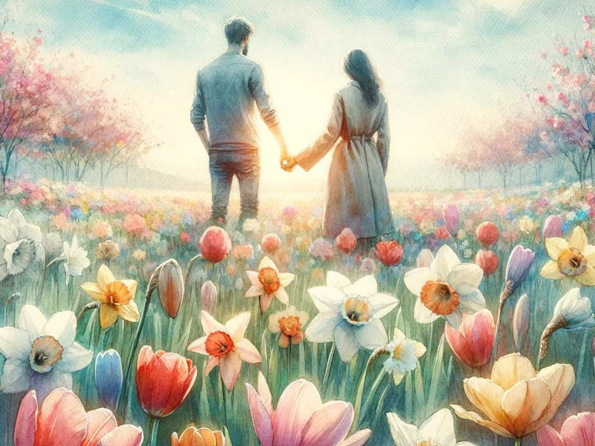 پیامک عاشقانه فصل بهار + پیامک و اس ام اس های عاشقانه بهاری 1 33