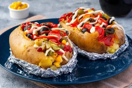 طرز تهیه انواع غذا با سیب زمینی (10 غذای خوشمزه با سیب زمینی) کمپیر سیب زمینی ترکیهای