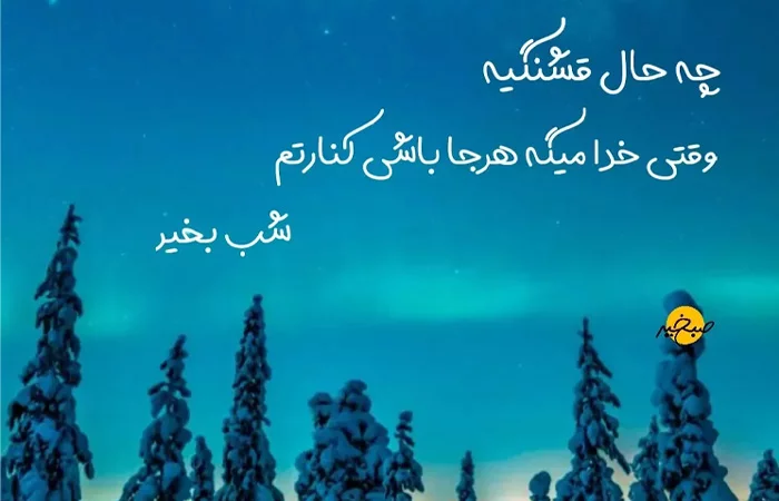 شب بخیر باکلاس کوتاه (30 متن شیک و باکلاس عزیزم شبت بخیر)