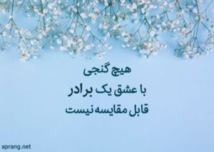 شعر برادر برای قدردانی و در وصف برادر (50 اشعار زیبا برای برادرم)