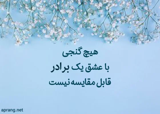شعر برادر برای قدردانی و در وصف برادر (50 اشعار زیبا برای برادرم) شعر برادر 5