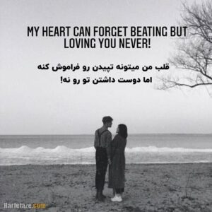 متن عاشقانه انگلیسی ❤ (جملات ترجمه شده رمانتیک برای عشق و زید)