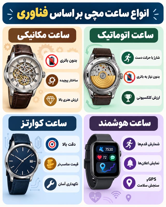 ساعت مچی؛ از تاریخچه و فناوری تا تأثیر آن بر استایل و شخصیت افراد