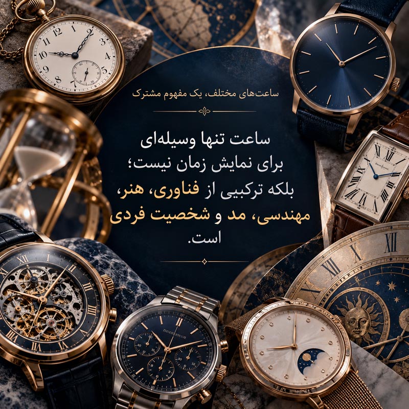 ساعت مچی؛ از تاریخچه و فناوری تا تأثیر آن بر استایل و شخصیت افراد